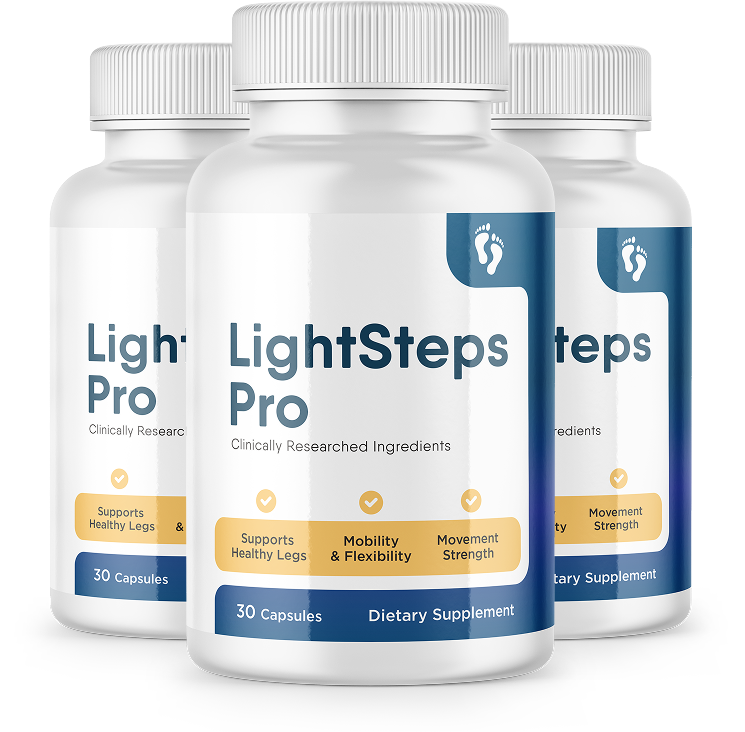 LightSteps Pro three bottle package